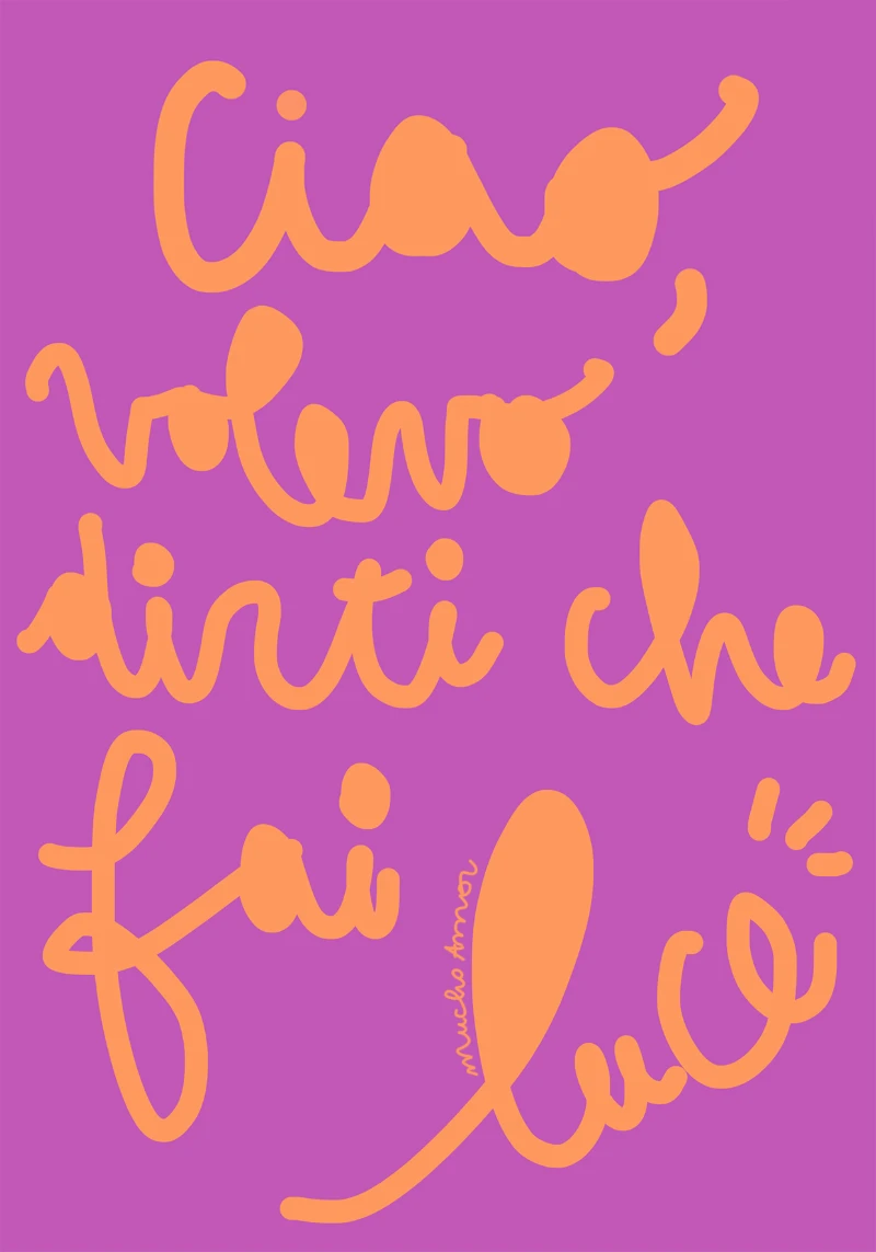 grafica amorino Mucho Amor
