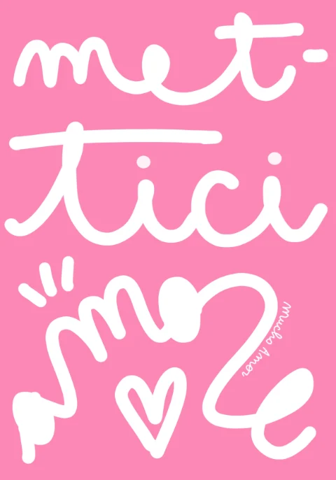 Amorino Mucho Amor «Mettici amore», biglietto d'amore illustrato a mano