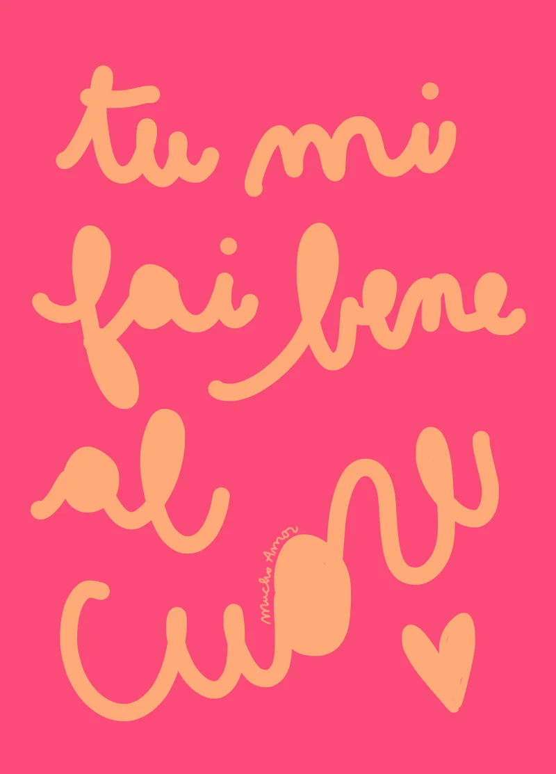 grafica amorino Mucho Amor